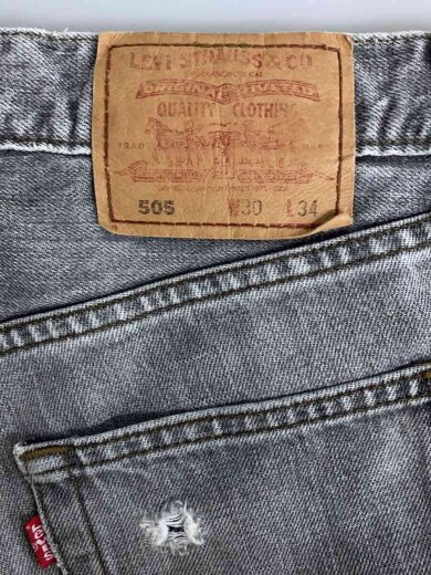 商品画像：505/スモールe/ボトム/30/デニム/GRY/無地/J07724 4