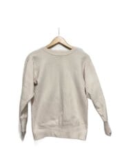 DERBY/50s/セットインスリーブ/スウェット/M/コットン/WHT