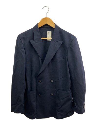 商品画像：テーラードジャケット/M/ウール/BLK/無地/AMFJ244141 1