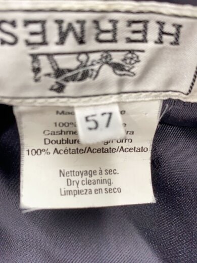 商品画像：ハット/--/カシミア/NVY/レディース/2411 7