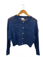 カーディガン(薄手)/38/コットン/NVY