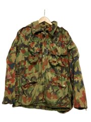 スイス軍/M-60/ジャケット/--/コットン/KHK/カモフラ