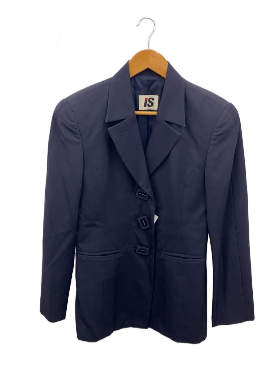 I.S. ISSEY MIYAKE SPORT / テーラードジャケット/M/ウール/NVY/fd023