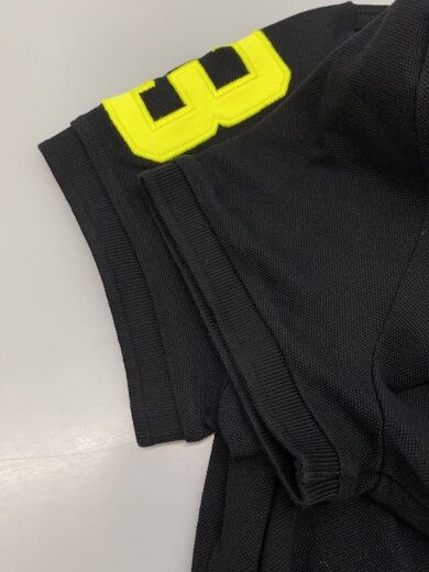 商品画像：ビッグポニーポロシャツ/S/コットン/BLK③// 4