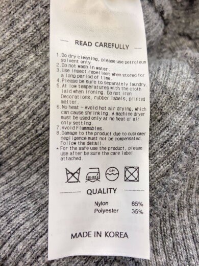 商品画像：ニットキャップ/--/ナイロン/GRY/レディース// 5