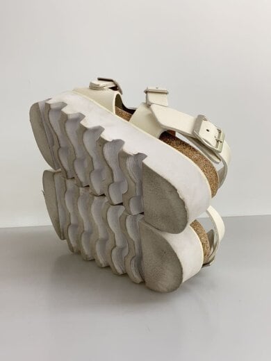 商品画像：ダブルモンク/サンダル/23.5cm/WHT/ホワイト// 4