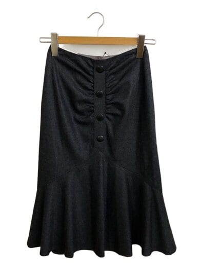 商品画像：スカート/S/ウール/GRY 1