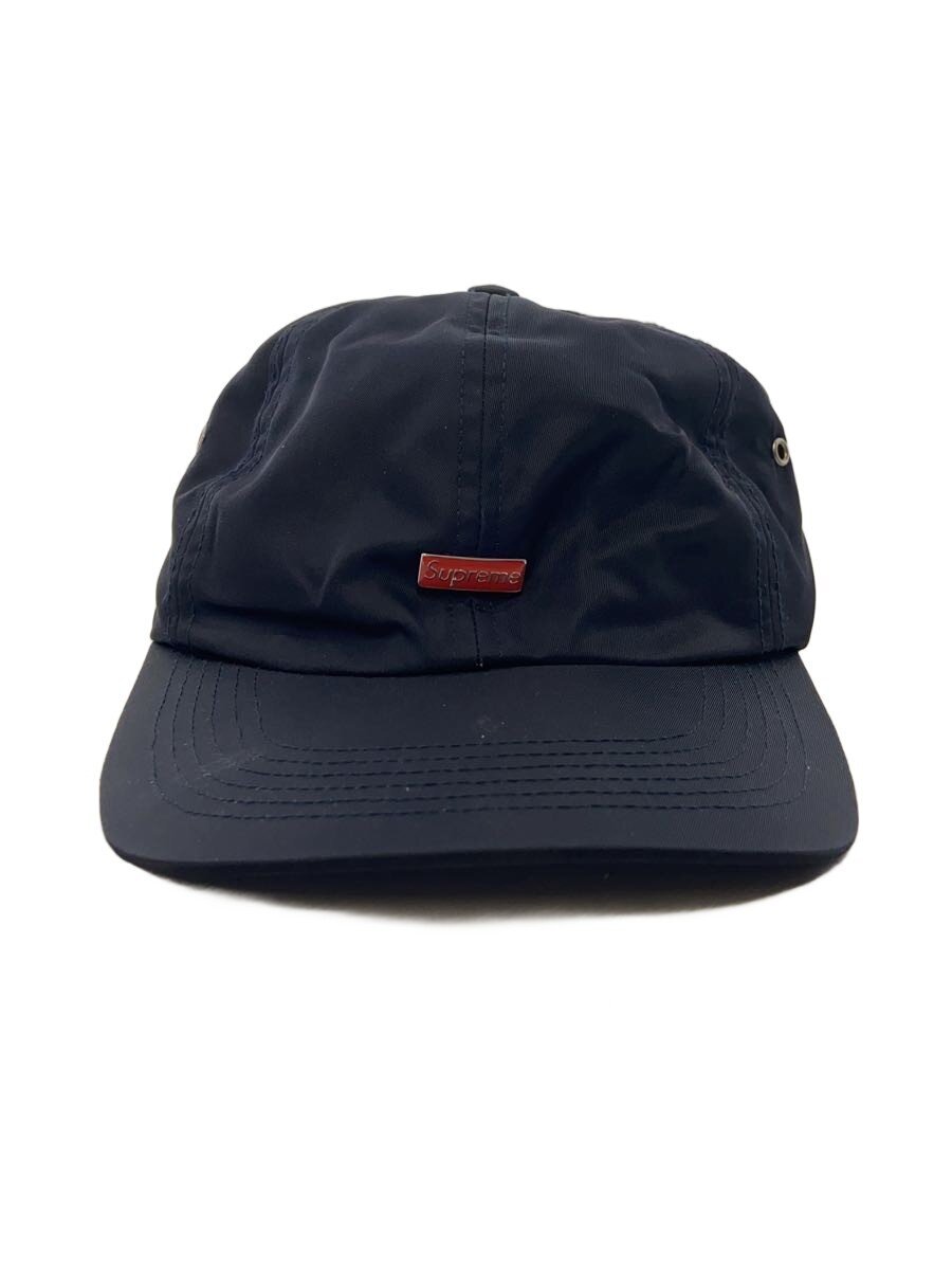 Supreme / 23FW/Enamel Logo 6-Panel/汚れ有/キャップ/FREE/ナイロン/NVY/メンズ