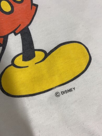 商品画像：ミッキー/80-90s/USA製/リンガーTシャツ/M/コットン/WHT// 6