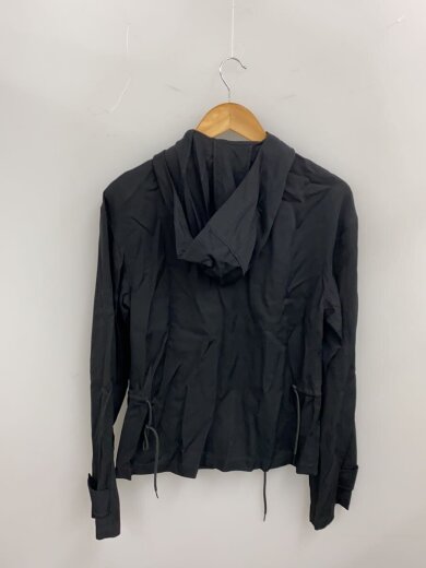 商品画像：25SS/W RYTW HD TOP/ジャケット/XS/レーヨン/BLK/無地/JD1760/ブラック 2