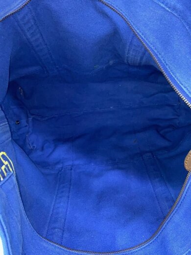 商品画像：ビッグポニートートバッグ/キャンバス/BLU① 6