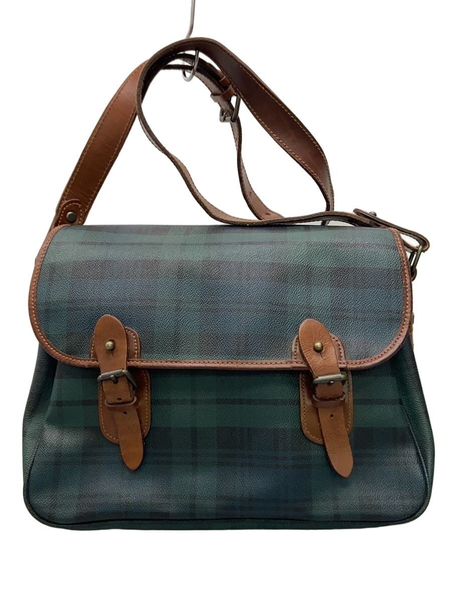 POLO RALPH LAUREN / ショルダーバッグ/--/GRN/チェック⑰