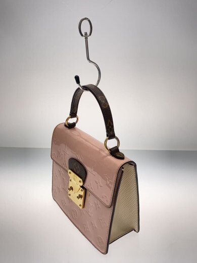 商品画像：スプリング・ストリートPM_モノグラム・ヴェルニ/エナメル/PNK 2