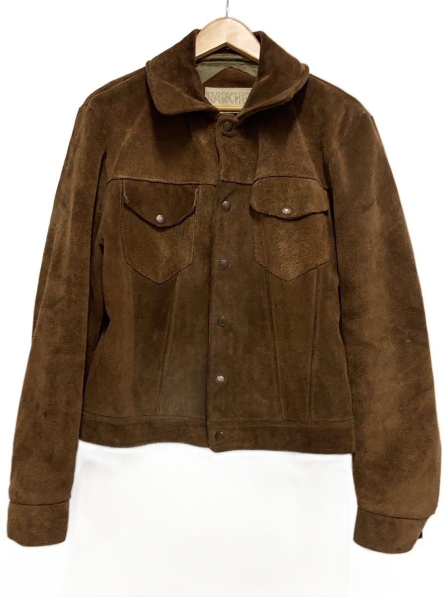 Schott / 70s/RANCHER/ジャケット/42/スウェード/BRW