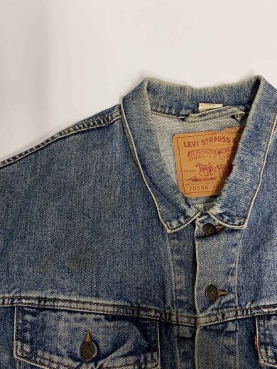 商品画像：90s/メキシコ製/裏刻印493/Gジャン/L/デニム/IDG/無地 9