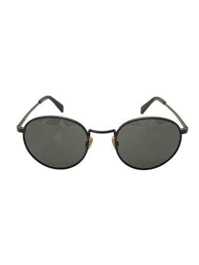 商品画像：メタルラウンドサングラス/サングラス/--/チタン/BLK/BLK/メンズ/CL40100U 1