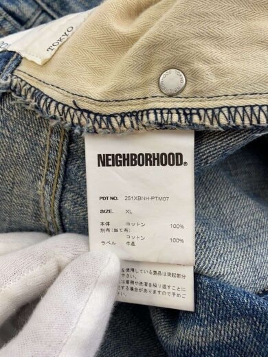 商品画像：savage denim dp wide pants/ボトム/XL/デニム/IDG/無地 5