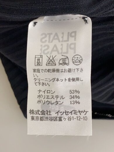 商品画像：フリンジニットプリーツノースリーブチュニック/3/ナイロン/BLK/lt903/ブラック// 4