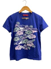 刺繍Tシャツ/40/コットン/NVY/08176562/ネイビー