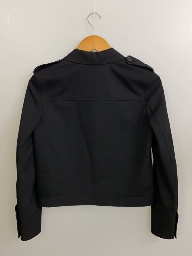 商品画像：ジャケット/0/ウール/BLK/無地/01-3404102-050-698 2