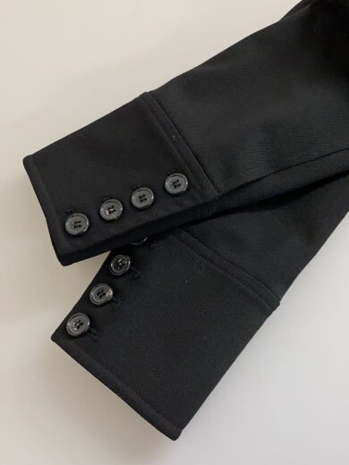 商品画像：ジャケット/0/ウール/BLK/無地/01-3404102-050-698 5