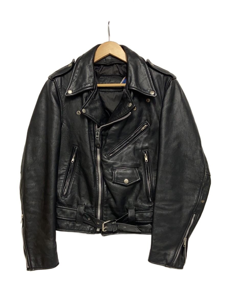 BRANDED GARMENTS / ダブルライダースジャケット/36/レザー/BLK