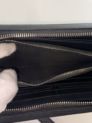 商品画像：クラッチバッグ/ポーチ/レザー/BLK 7