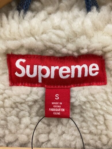 商品画像：25FW/Faux Shearling Lined Bomber Jacket/S/コットン/BLU 3