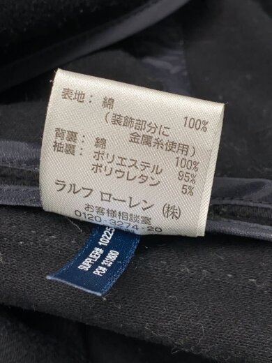 商品画像：胸ワイヤーエンブレム/シルバーボタン/テーラードジャケット/2/ウール/BLK②/ブラック// 4