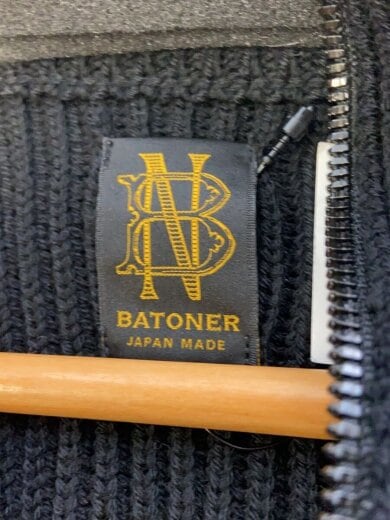 商品画像：SOLIDWOOL RIB DRIVERS KNIT EX/カーディガン/4/ウール/BLK/BN-23FM-0 3