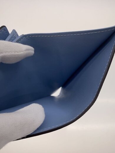 商品画像：ポルト・フォイユ・イリスコンパクト_マヒナ/レザー/BLU/レディース 6