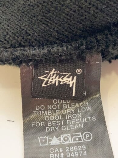 商品画像：Skullcap Basic Striped /ニットキャップ/--/アクリル/BLK/メンズ 4