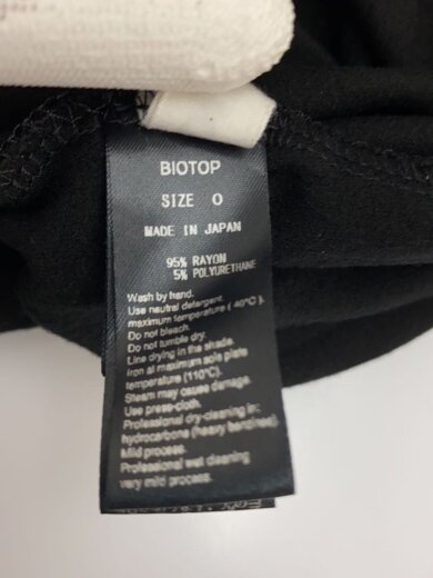 商品画像：BIO TOP/Rayon Jersey bare jumpsuit/0/レーヨン/BLK/無地/EEY-04010 5