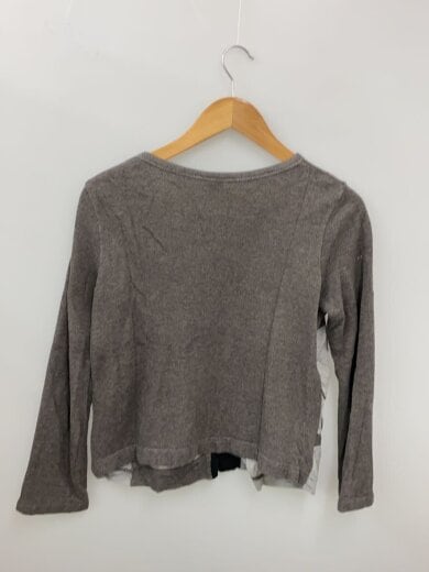 商品画像：パッチワークカーディガン(薄手)/2/コットン/GRY/YG-T76-863 2