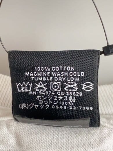 商品画像：STOCK DOG TEE/Tシャツ/S/コットン/WHT/無地 4