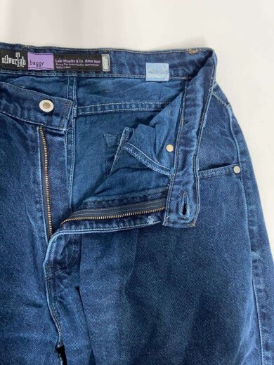 商品画像：90s/USA製/BAGGY/リサイズ考慮/ボトム/34/デニム/NVY/無地// 3