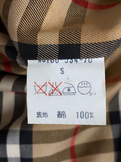 商品画像：ジャケット/S/コットン/BEG/無地/WG180-534-70 4