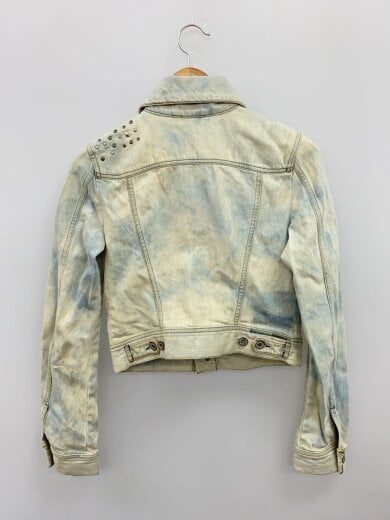 商品画像：スタッズGジャン/S/デニム/IDG白タグ 2