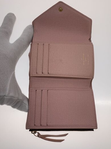 商品画像：ポルト・フォイユ・ヴィクトリーヌ_モノグラム・キャンバス_ローズバレリーヌ/PVC/BRW/レディース 4