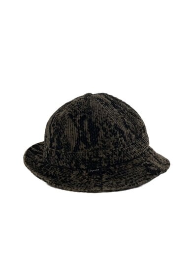 商品画像：20fw/Snakeskin Corduroy Bell Hバケットハット/FREE/コットン/KHK/総柄/メン 1