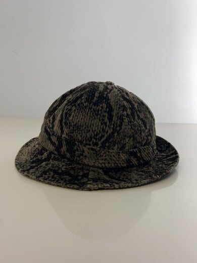 商品画像：20fw/Snakeskin Corduroy Bell Hバケットハット/FREE/コットン/KHK/総柄/メン 3