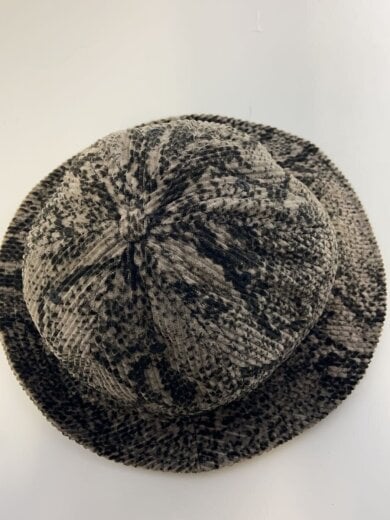 商品画像：20fw/Snakeskin Corduroy Bell Hバケットハット/FREE/コットン/KHK/総柄/メン 4