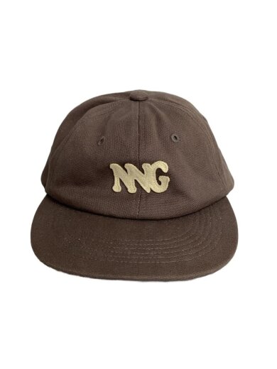 商品画像：CANVAS NNG LOGO CAP/キャップ/FREE/コットン/GRY/メンズ/N2502-3A204A 1