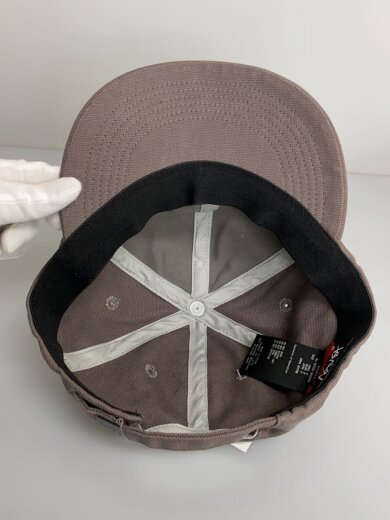商品画像：CANVAS NNG LOGO CAP/キャップ/FREE/コットン/GRY/メンズ/N2502-3A204A 4