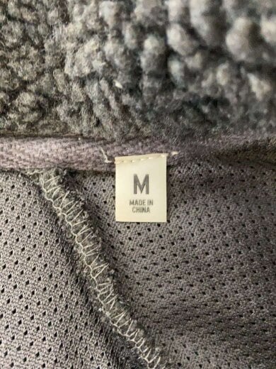 商品画像：フリースジャケット/M/ポリエステル/GRY 4