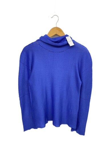 商品画像：ジャバラタートル長袖カットソー/FREE/ポリエステル/BLU/MI91KJ751 1