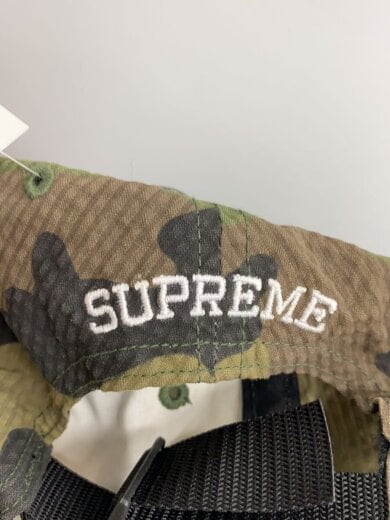 商品画像：24ss/Seersucker S Logo 6-Panel/キャップ/--/コットン/GRN/カモフラ/メンズ 5