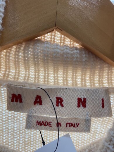 商品画像：MA WOOL TURTLENECK SWEATER MARNI LOG/CRM/無地/DVMD0129Q0 3