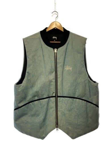 商品画像：WASHED CANVAS PRIMALOFT VEST/ベスト/XL/デニム/IDG/無地/115654 1
