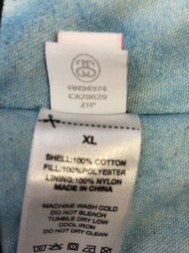 商品画像：WASHED CANVAS PRIMALOFT VEST/ベスト/XL/デニム/IDG/無地/115654 4